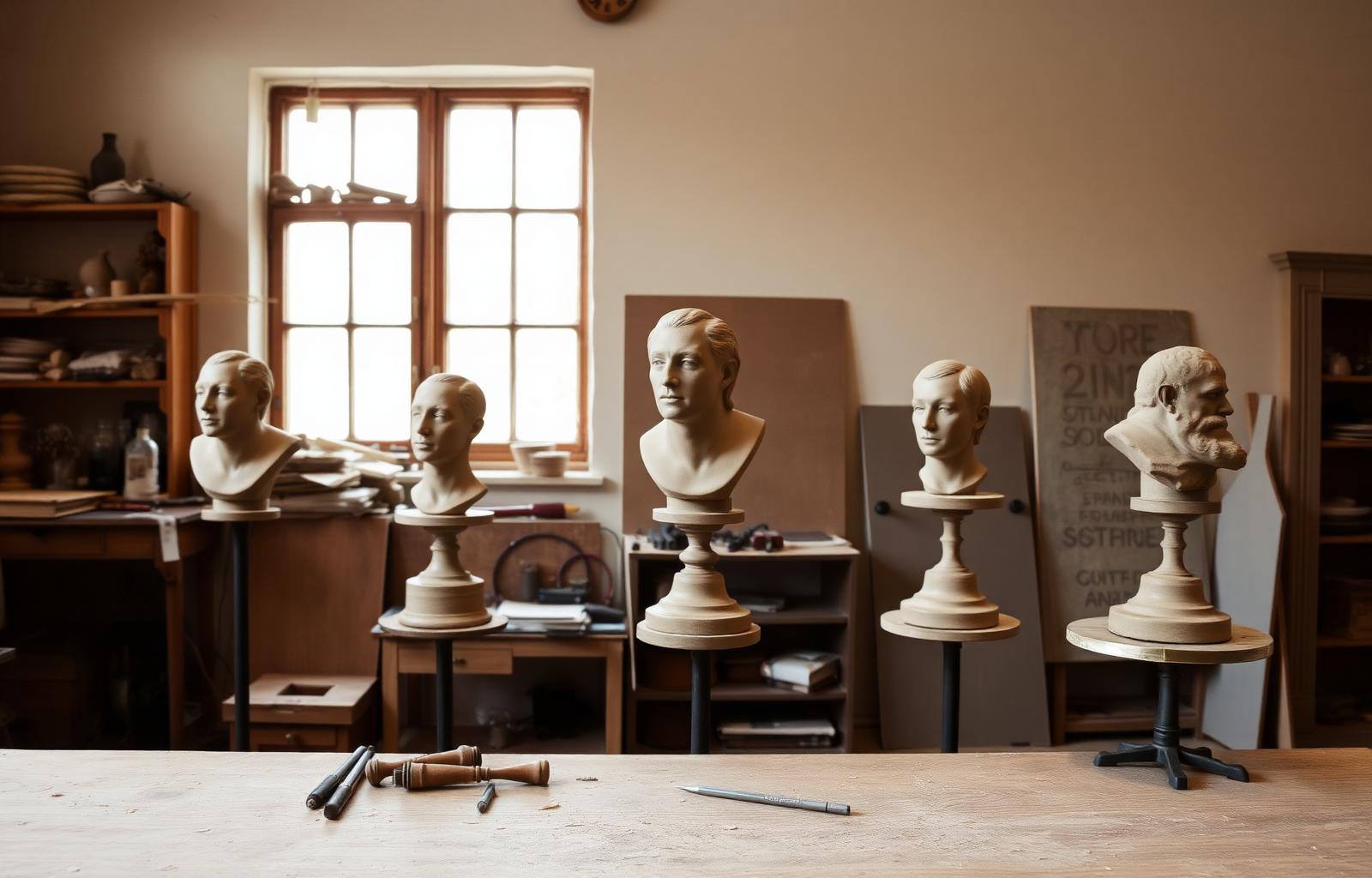 Inside the studio